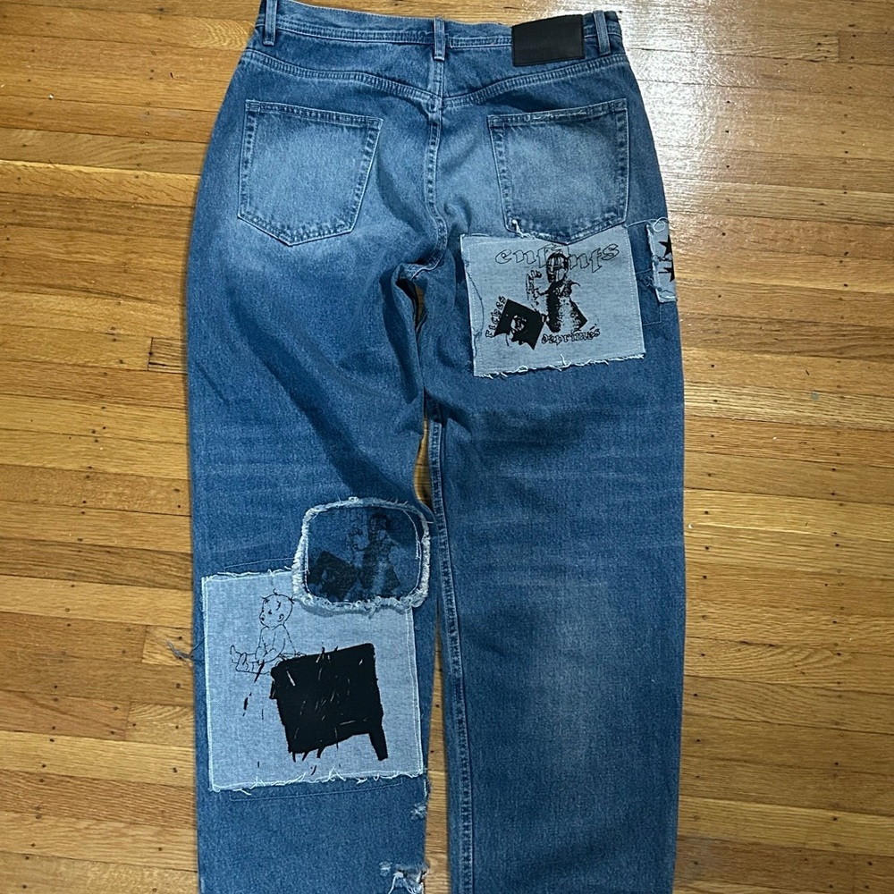 Erd Thrashed Patchwork Denim 2022 - image 5